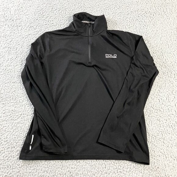 Ralph Lauren Polo Sport Sweater Mens M Quarter Zip Performance Outdoor Golf - Picture 1 of 9